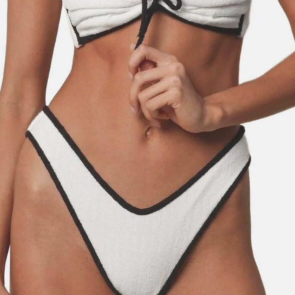 Montce X Olivia Culpo Binded Lulu Bikini Bottom XS